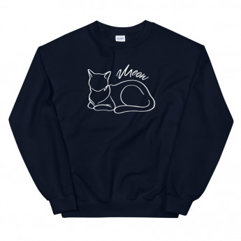 Meow Cat - Unisex Sweatshirt